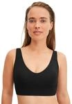 CALIDA Natural Skin Bustier Damen | verstellbare Tr&auml;ger, seidig weiches Modal und