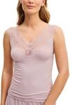CALIDA Feminine Lounge Tank-Top Damen | seidig weich, mit feiner Spitze und