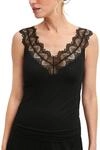 CALIDA Feminine Lounge Tank-Top Damen | seidig weich, mit feiner Spitze und