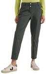 Cecil Damen Mid Waist Barrel Leg Hose im Casual Fit 3819256