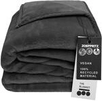 Zoeppritz The Blanket &ndash; Extra weiche Decke aus recyceltem Polyester, vegan,