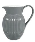 Greengate Krug ALICE DUNKELGRAU Kanne 1,5 Liter Everyday Geschirr STONE GREY