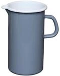 Riess, 0836-065, Krug 1,5 l, Retro, PURE GREY, Emaille, Made in &Ouml;sterreich,...