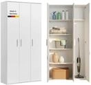 mokebo Mehrzwecksschrank 'Trio' 89x180 cm, Besenschrank Made in Germany |...