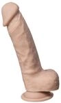 Silexd 7" Model 1 Real Skin Naturdildo Hautfarben hell 3,8 cm