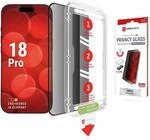 Privacy-Schutzglas f&uuml;r iPhone 18 Pro, 10H, MountMaster, Edge-to-Edge | DISPLEX