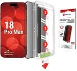 Privacy Schutzglas f&uuml;r iPhone 18 Pro Max, 10H, MountMaster, Edge-to-Edge |...