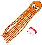 Wolkenst&uuml;rmer&reg; Olli Octopus (rot) Kinderdrachen - Krake Flugddrachen inkl.
