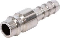 BGS 3222-2 | Druckluft-Stecknippel mit 8 mm Schlauchanschluss | Werkzeugstahl (Q235A)