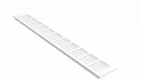 MS Beschl&auml;ge pulverbeschichtetes Aluminium L&uuml;ftungsgitter Wei&szlig; RAL9016...