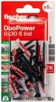 fischer DuoPower 6x30 S Ind K(16) 5 Stk