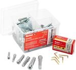 Fischer 531271 Kit Smartfix Box D&uuml;bel mit Schraube mit Haken f&uuml;r phantasievolle