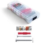 TOX L-BOXX Micro Allround TRI 6/10 + S, 130-tlg. | Stapelbare Sortierbox mit TRI 6/36