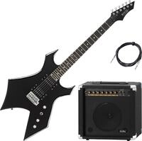 Rocktile Warhead E-Gitarre Set AK20GR - Korpus aus Linde, Griffbrett aus...