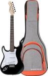 Rocktile Pro ST3 BK RW L E-Gitarre Linksh&auml;nder Set &ndash; E-Gitarren-Komplettset...