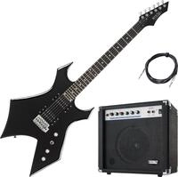 Rocktile Warhead E-Gitarre Set AK20G - Korpus aus Linde, Griffbrett aus...