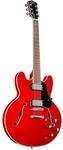 J & D SH-1 II Red - Halbakustik Gitarre