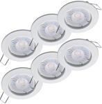 Oktaplex 6x Sedan LED Einbaustrahler 230V Stufenlos dimmbar 2700K Warmwei&szlig; |...