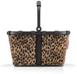 reisenthel carrybag XS in leo fake fur &ndash; Stabiler Einkaufskorb mit praktischer