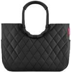reisenthel loopshopper L frame rhombus black &ndash; Stabile Tasche mit praktischen