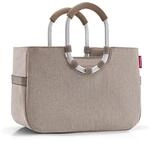 reisenthel loopshopper M mittelgro&szlig;e Handtasche Damen 12l herringbone mokka 