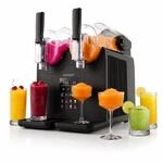 Seeger SuperSlush Twin, 4 Liter, Doppel Slush Maschine f&uuml;r zu Hause | 7 Smarten