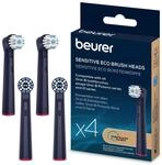 Beurer TB Sensitive Eco Aufsteckb&uuml;rsten f&uuml;r elektrische Zahnb&uuml;rste, 4