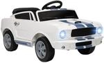 AIYAPLAY Kinder Elektroauto Ford Shelby GT 350 Mustang 12V 3-6 Jahre Wei&szlig; |...