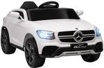 AIYAPLAY Kinder Elektroauto Mercedes-Benz Concept GLC Coupe 12V Wei&szlig; | Mit