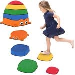 AIYAPLAY Balanciersteine f&uuml;r Kinder Rutschfeste Trittsteine 5 St&uuml;ck |...