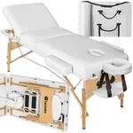 tectake&reg; Mobile Massageliege klappbar, mit 3 Zonen, Massagetisch mit 7,5cm