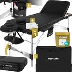 tectake&reg; Massageliege 3 Zonen, Massagetisch, Massageliege klappbar,
