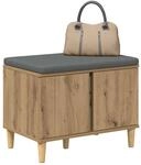 vidaXL Flurbank Artisan-Eiche 60 x 38 x 46 cm