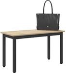 vidaXL Bank Sonoma 80 x 35 x 45 cm Holzwerkstoff