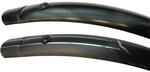 Curana Unisex &ndash; Erwachsene CLite Schutzbleche, Schwarz,Grau, 28"