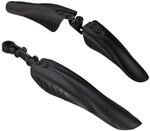 Relaxdays Schutzblech Set 3er Set, Spritzschutz f&uuml;r vorn & hinten, schwarz |...