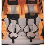 XLC BS-X125 Deluxe Sitzsystem f&uuml;r Duo S (Marigold/anthrazit)