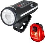 SIGMA Aura 70 + Hiro 10 | StVZO konformes LED-Fahrradbeleuchtungsset |USB-C | inkl.