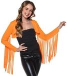 Boland - Neon UV Bolero Damen | Leuchtet im Schwarzlicht, Jacke f&uuml;r Kost&uuml;m,