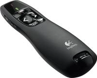 Logitech R400 Wireless Presenter RF Black, 910-001354