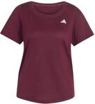 adidas Women's Workout Essentials T-Shirt mit tiefem Ausschnitt