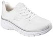 Skechers Damen Fashion Fit 2.0 Moonlight Glow Sneaker White Silver | Sneaker mit