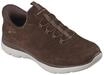 Skechers Summits Luxe Stride Sneaker Slip On Chocolate Braun | Luftgek&uuml;hlte...
