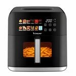 BEPER P101FRI091 Luftfritteuse 9 Liter 1800 W mit Fenster und Innenlicht,