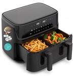 MEDION P25 XXL Flex M Airfryer mit 2 Kammern - 10,8 Liter - PFAS-frei 
