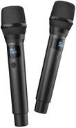 Fresh 'n Rebel Kabelloses Mikrofon-Set - 2 Karaoke-Mikrofone zum Singen -