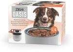 Zeus Oasis Gewichteter Futternapf f&uuml;r Hunde, Hellgrau, Gr&ouml;&szlig;e L | Ergonomische