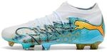PUMA Future 9 Ultimate FG Fu&szlig;ballschuhe, Unisex, Stoff, Wei&szlig;