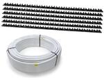 HoWaTech CLAMP Warmwasser Wandheizung Komplettset ohne Regelung, Heizfl&auml;che:10.00m&sup2;