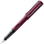 Lamy AL-star black purple F&uuml;ller mit polierter Stahlfeder in Strichbreite B | Lamy